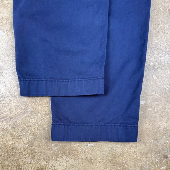 GAP Women’s Downtown Khaki Pants Navy Blue Size 6 Cropped Classic Chino - Picture 6 of 14